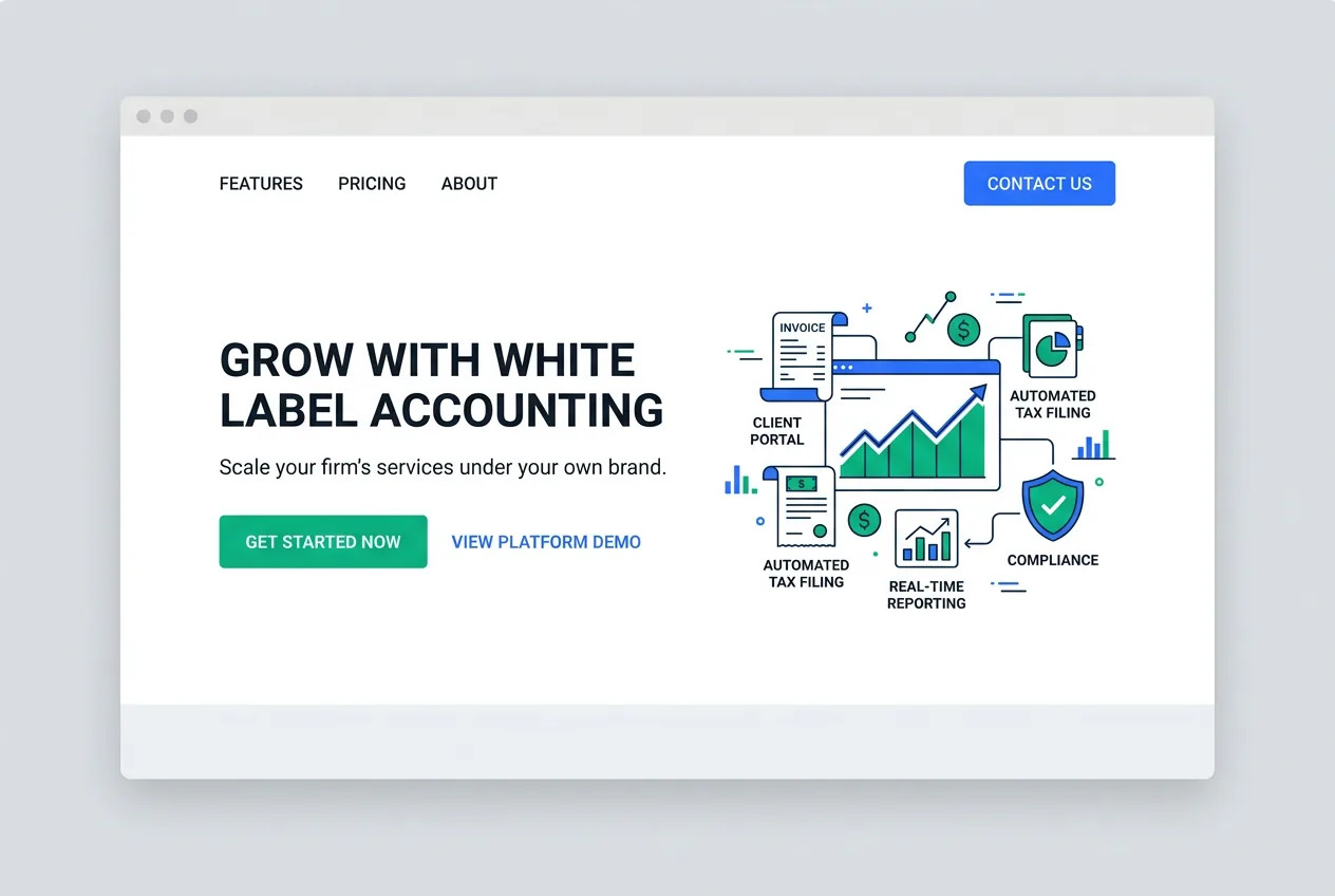 CA firm scaling operations with white label accounting team working seamlessly under the firm's brand