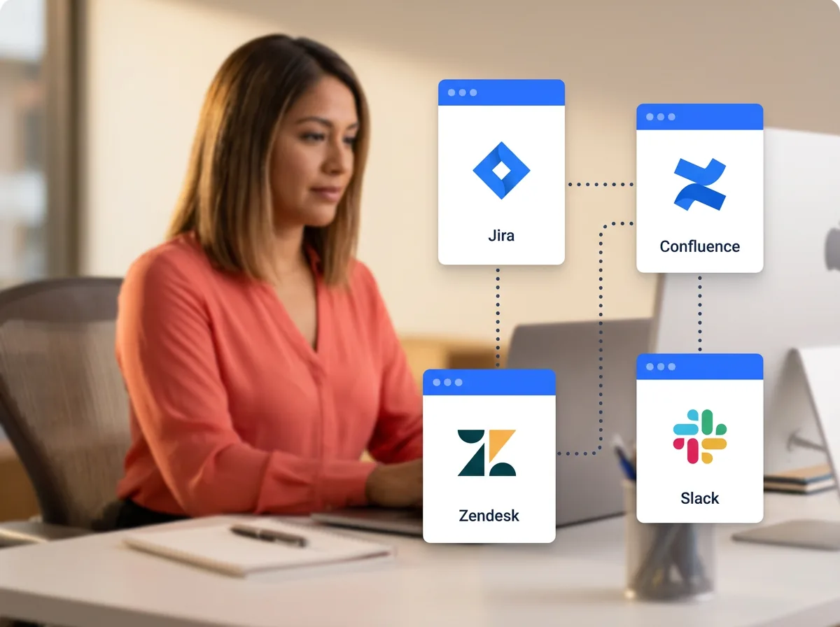 Team collaborating on gaming project management tools like Jira and Confluence