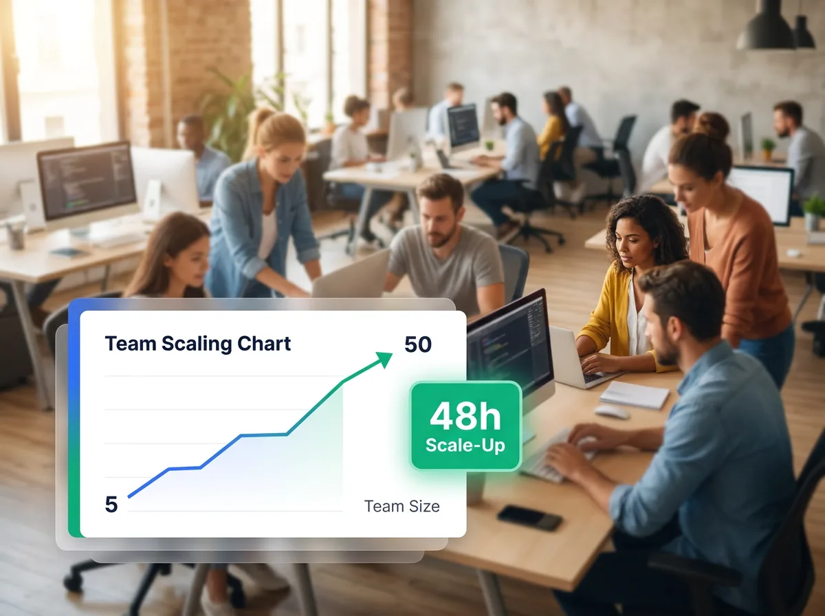 Gaming operations team scaling during a game launch window with real-time data dashboards