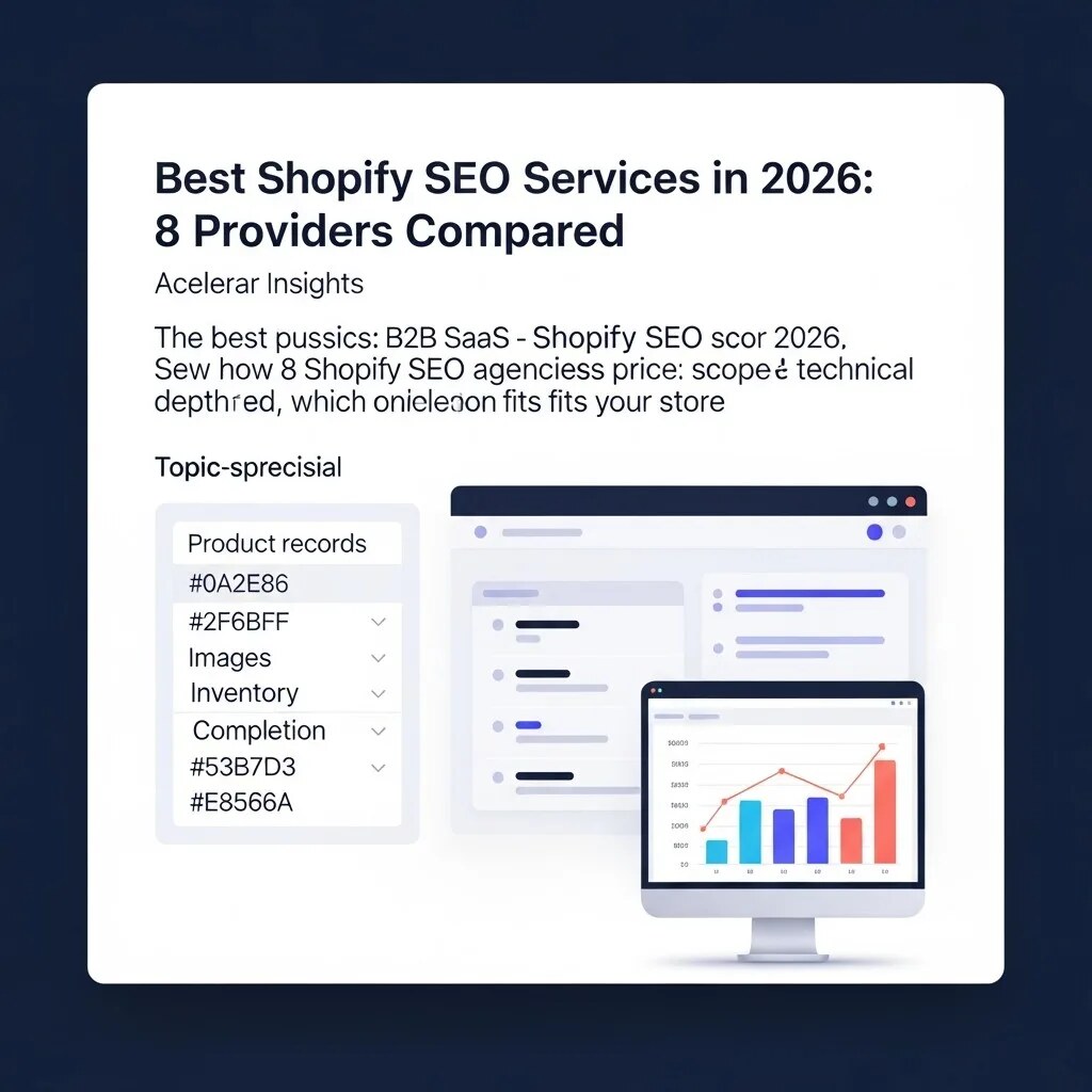 Best Shopify SEO Services in 2026: 8 Providers Compared article illustration